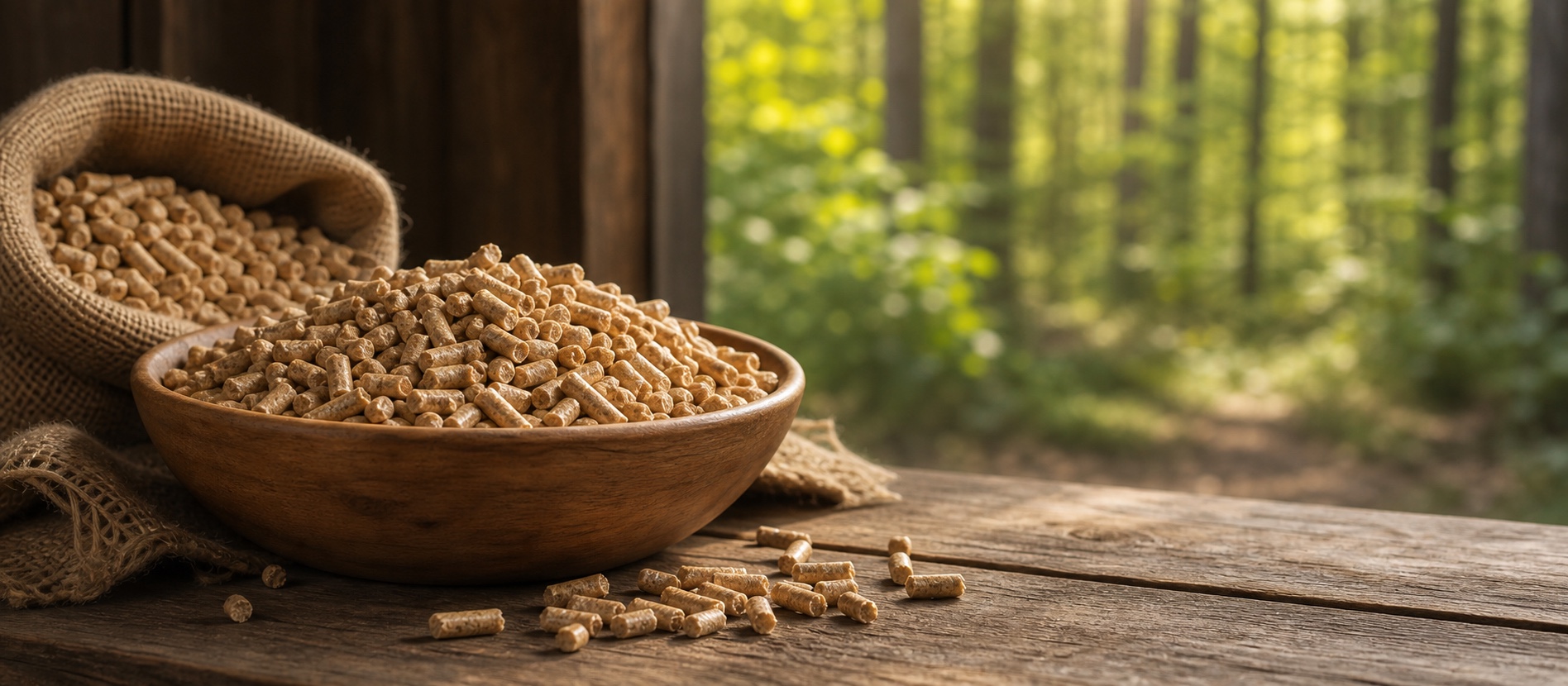 Pellet boilers – fuel